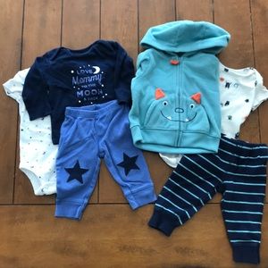 2 carters 3 piece sets 3 months